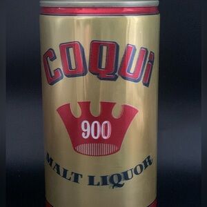 Vintage Beer Can Coqui 900 Malt Liquor Pull Tab Empty Henry E Ortlieb Philia PA